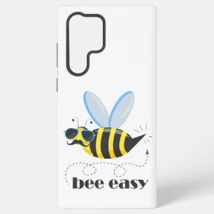 Bijenkarakter met snor zonnebril Bee Easy Samsung Galaxy Hoesje