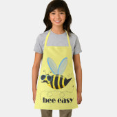 Bijenkarakter met snor zonnebril Bee Easy Schort (Insitu)