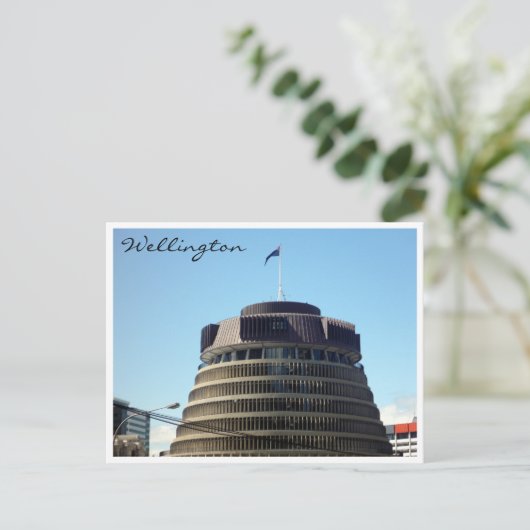 bijenkast briefkaart (Staand voorkant)