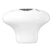  bijenkast keramische knop (Zijkant)