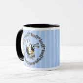 bijenkast - mok uit de praktijk (Voorkant links)