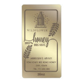  bijenkast voor goudhoningbijenkast etiket (Voorkant)