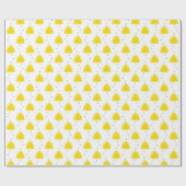 Bijenkasten en luiers | Achtergrondkleur Cadeaupapier (Vlak)