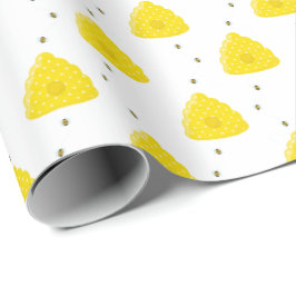 Bijenkasten en luiers | Achtergrondkleur Cadeaupapier