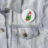 Bijenkerstmis Ronde Button 5,7 Cm (In situ)