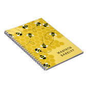 Bijenkinderen Cute Bijenkorf Notitieboek (Rechterzijde)