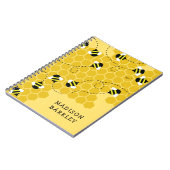 Bijenkinderen Cute Bijenkorf Notitieboek (Linkerzijde)