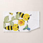 Bijenkitten Lente Badkamer Handdoek Sets (Handdoek)