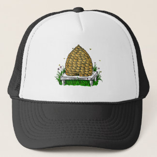 bijenkleur trucker pet
