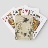 "bijenknees" speelkaarten (Achterkant)