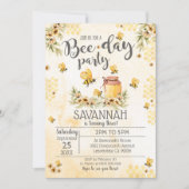 Bijenkomst uitnodiging op feestdag (Voorkant)