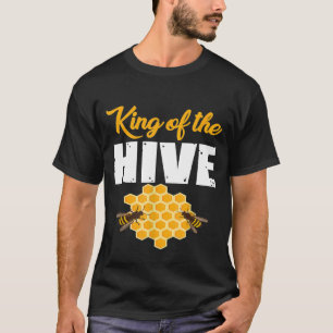 Bijenkoning Grote Bijenhouder Honingbijen T-shirt