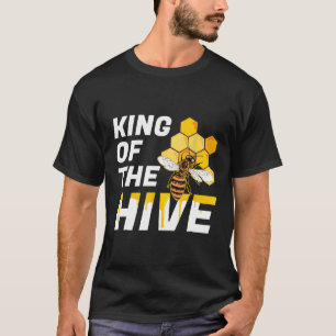 Bijenkoning van de bijentelende bijentelers honing t-shirt