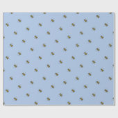 Bijenkoningin Bij Bijtje Cadeaupapier (Vlak)