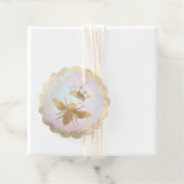 bijenkoningontwerp bedankjes labels (In situ)