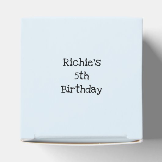 Bijenkool met bijenkooi bedankdoosjes (Bovenkant)