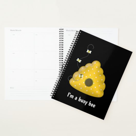 Bijenkool met bijenkooi planner (Display)