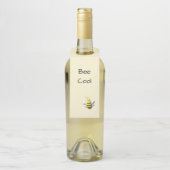 Bijenkool met Bumblebee Flessenhanger (Op fles)