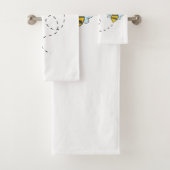 Bijenkool op maat bad handdoek (Insitu)