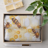 Bijenkorf Bij Serie Ontwerp 1 Tissuepapier (Geschenk)