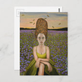 bijenkorf briefkaart (Voorkant / Achterkant)