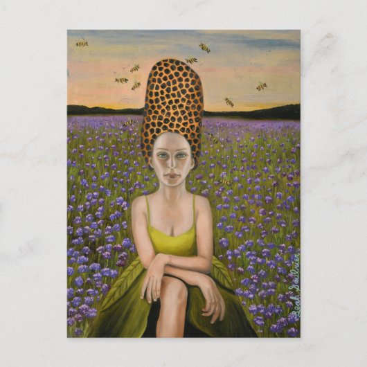 bijenkorf briefkaart (Voorkant)