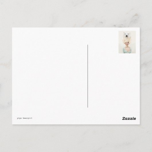 bijenkorf briefkaart (Achterkant)