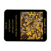 Bijenkorf. Christelijk geschenk Magneet (Horizontaal)