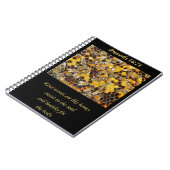 Bijenkorf. Christelijk geschenk Notitieboek (Linkerzijde)