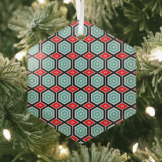 Bijenkorf Glas Zeshoekige Versiering Ornament