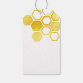 Bijenkorf Honing Bee Dank u gunst tag Cadeaulabel (Achterkant)