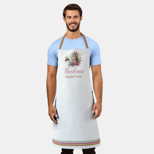 Bijenkorf Honing Business Schort (Gedragen)