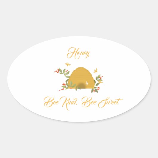 Bijenkorf Honing Labels (Voorkant)