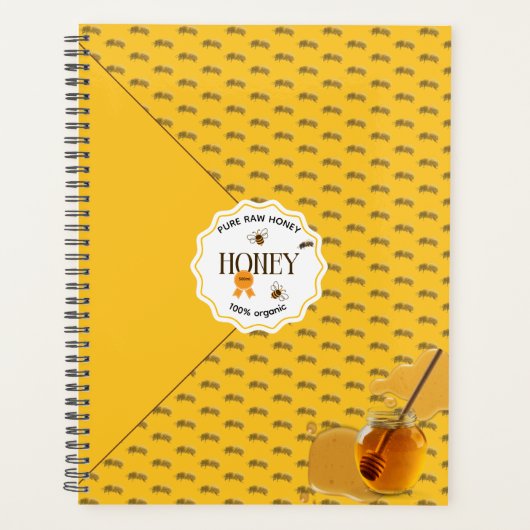 Bijenkorf Honingbij Imkerij Planner (Voorkant)