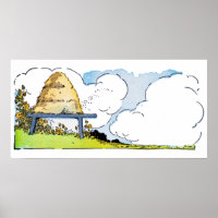  Bijenkorf met Wolken Landschap Keuken Kunst