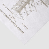 bijenkorf patent tissuepapier (Detail)