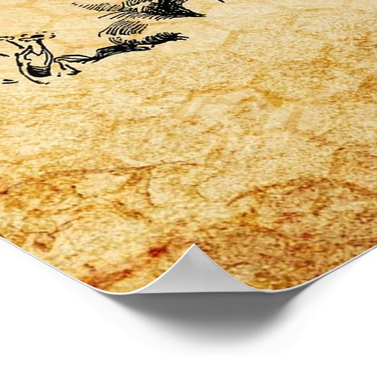  bijenkorf. poster (Hoek)