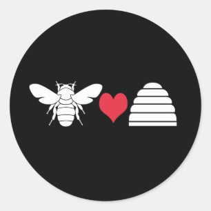 Bijenkorf Ronde Sticker