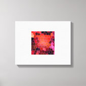 Bijenkorf Rood Canvas Afdruk (Voorkant)