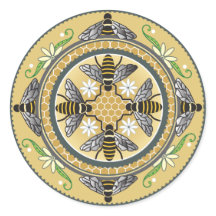 Bijenkorf sticker