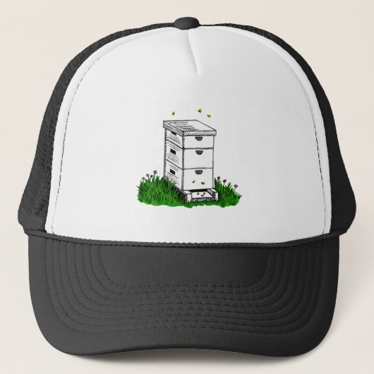 bijenkorf trucker pet (Voorkant)