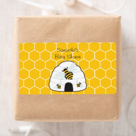 Bijenkorf water flesje label (Insitu)