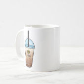 bijenkorfbeker koffiemok (Voorkant links)