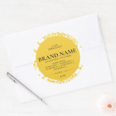 Bijenkorfproduct Ronde Label (Envelop)