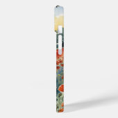 Bijenkorven bij zonsopgang met rode papavers en bi Case-Mate iPhone case (Achterkant / Links)