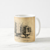  bijenkorven bijenkorven koffiemok (Voorkant rechts)