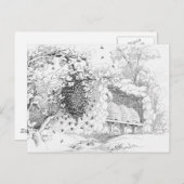  bijenkorven briefkaart (Voorkant / Achterkant)