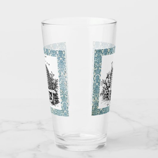   bijenkorven en Damask Glas (Links)