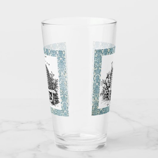   bijenkorven en Damask Glas (Rechts)