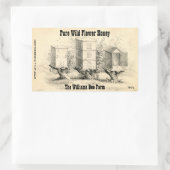  bijenkorven Honey Jar Stickers (Tas)